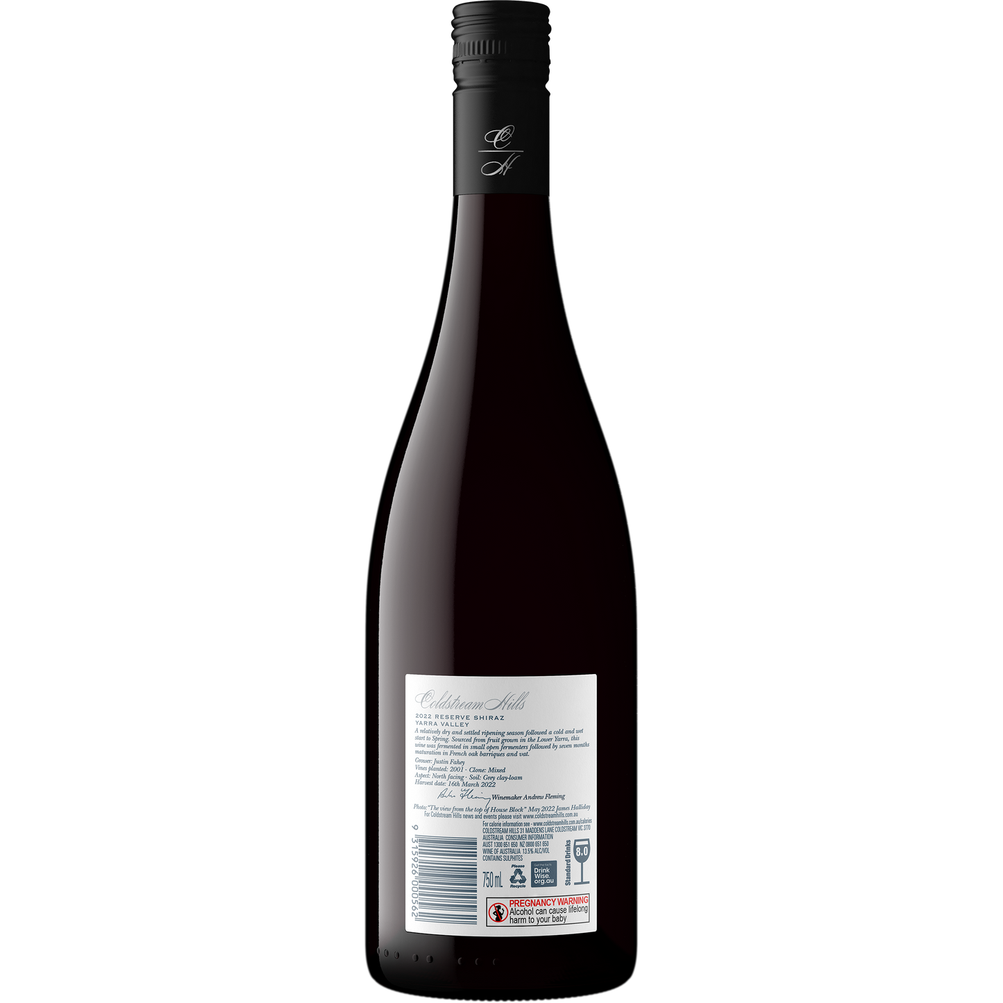 2022 Coldstream Hills Reserve Shiraz