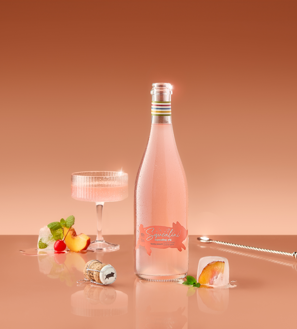 Squealing Pig Squealini Fuzzy Peach Spritz NV