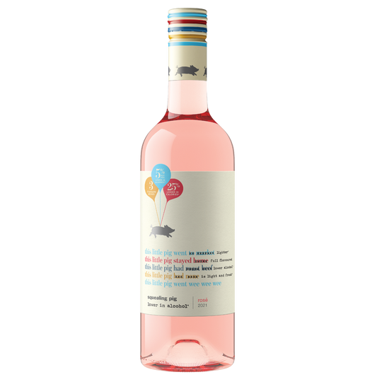 Squealing Pig Lower in Alcohol Rosé
