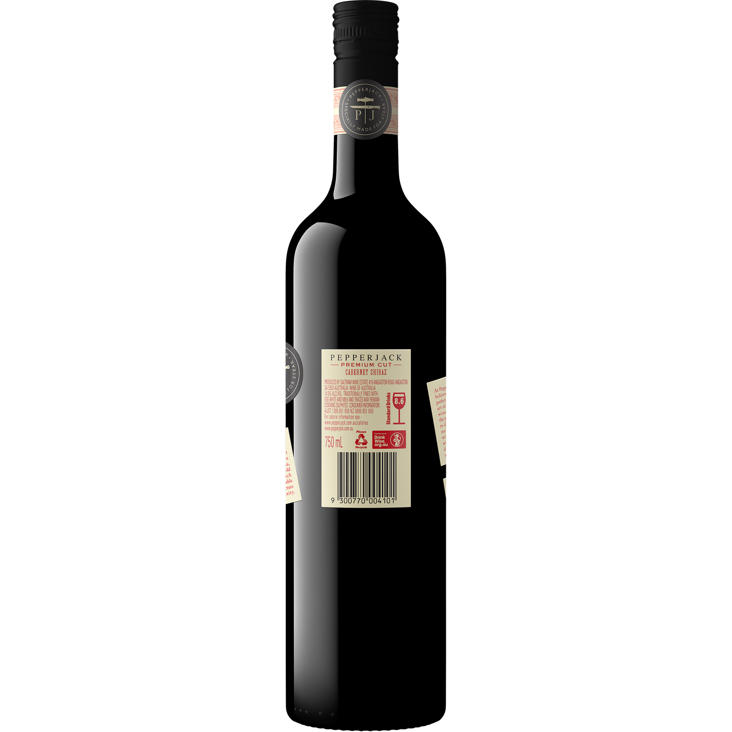 Pepperjack Premium Cut Cabernet Shiraz 2021