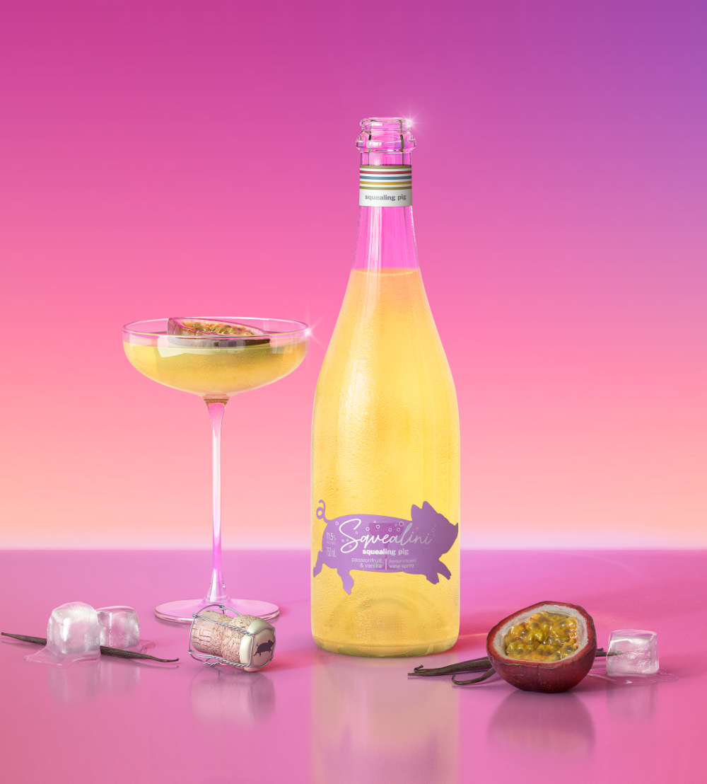 Squealing Pig Squealini Passionfruit & Vanilla Spritz NV