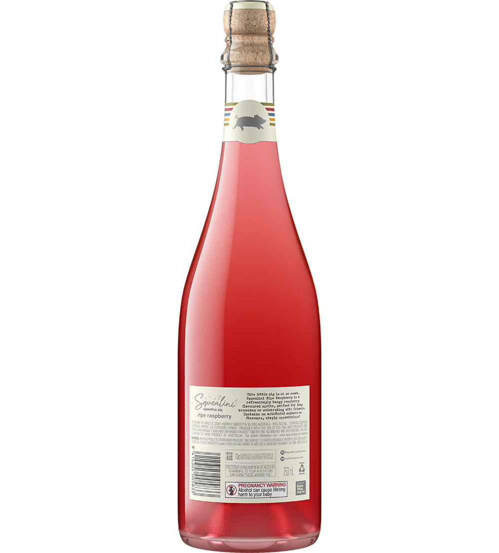 Squealing Pig Squealini Ripe Raspberry Spritz NV