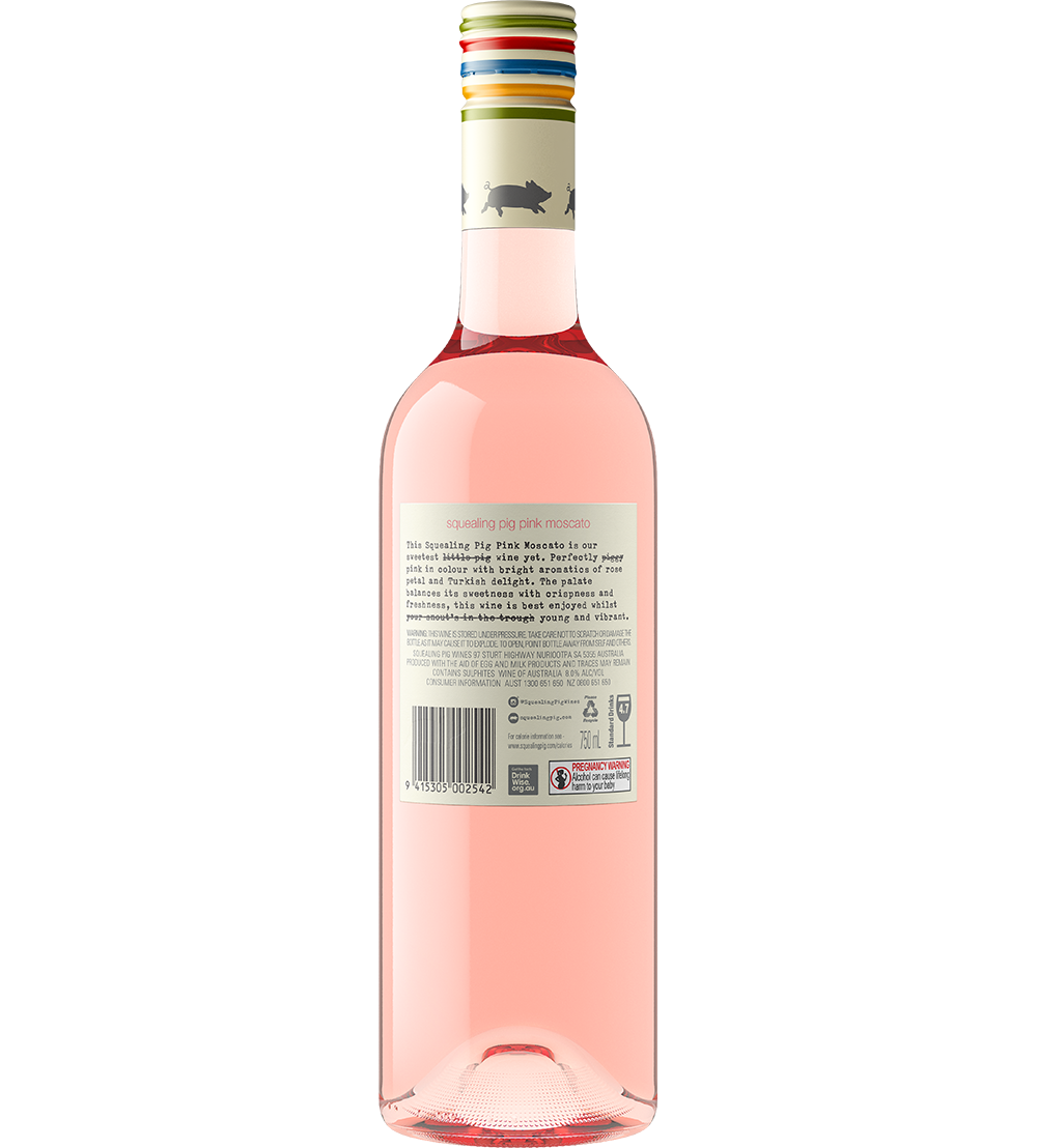 2024 Squealing Pig Pink Moscato